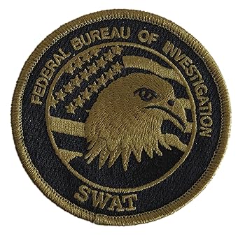 Amazon.co.jp: ワッペン屋Dongri FBI SWAT 特殊部隊 刺繍